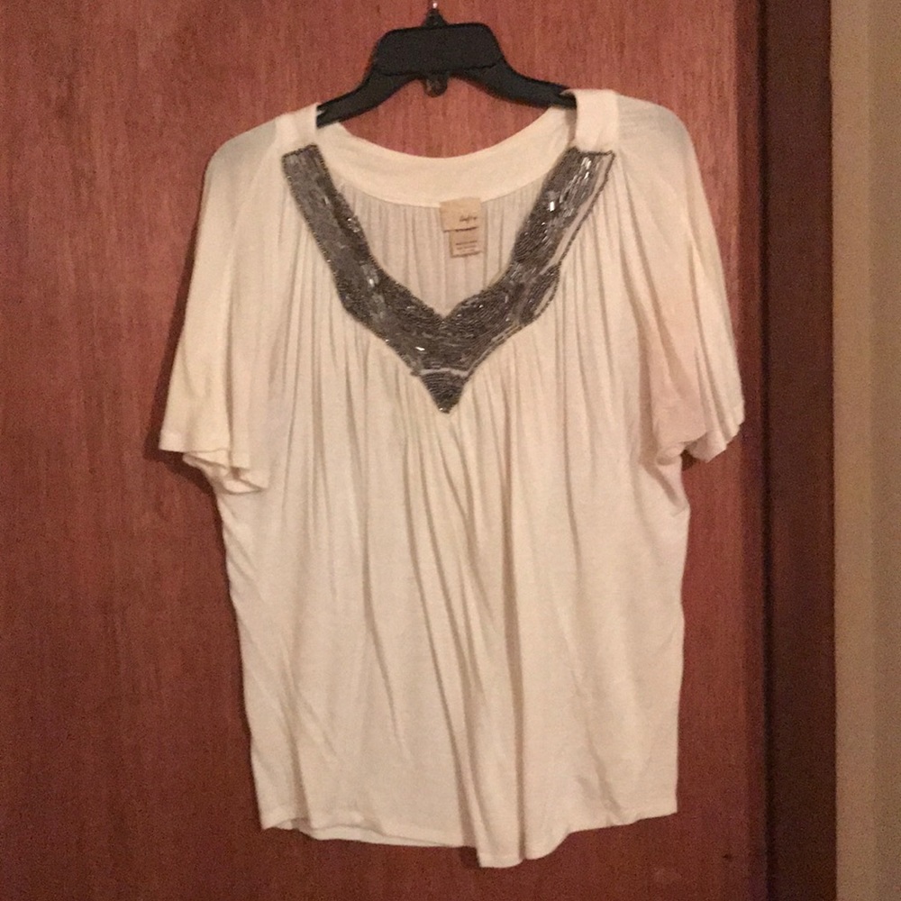 Daytrip Blouse w/ Beading
